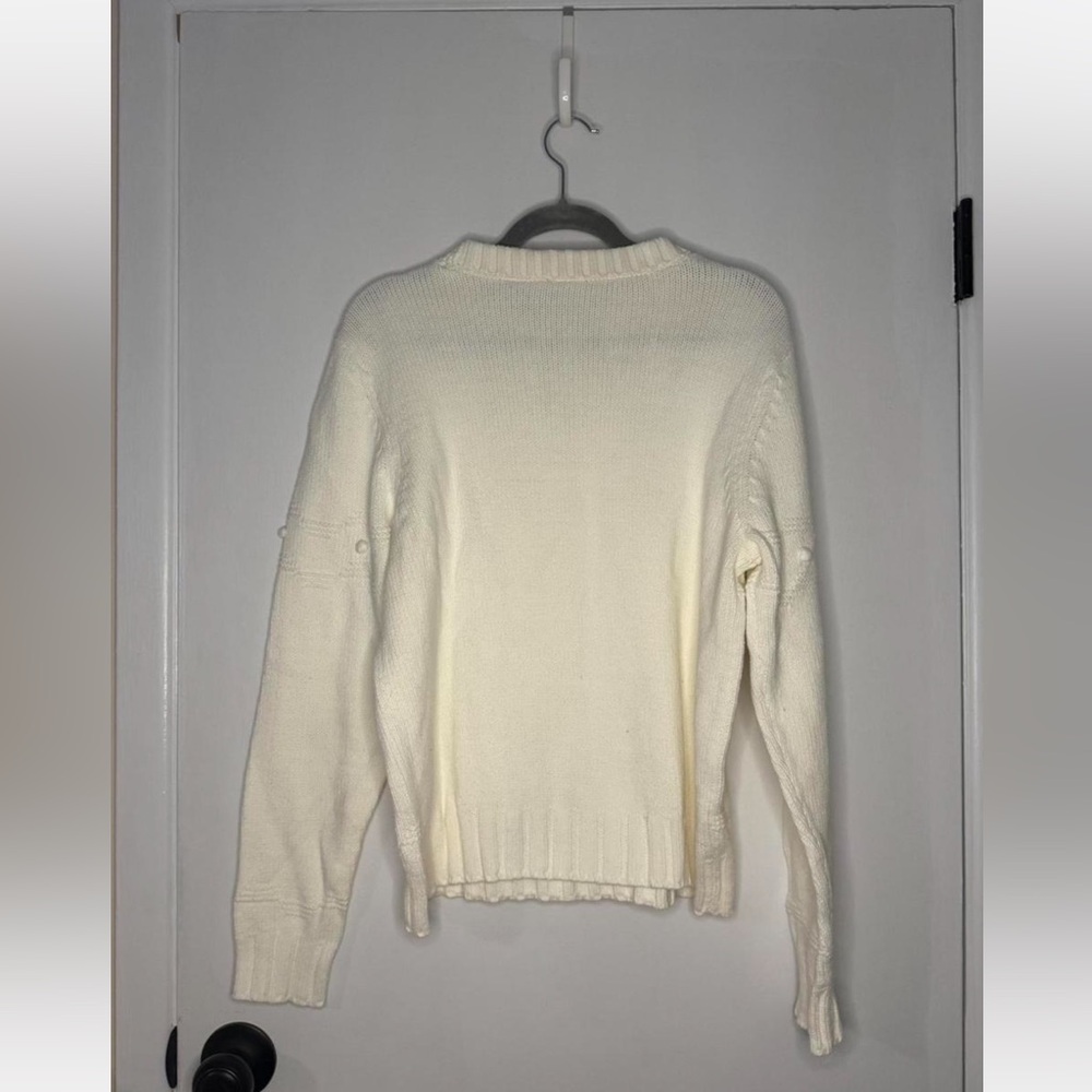 Vintage White Croft & Barrow Sweater for Women - Picture 8 of 8